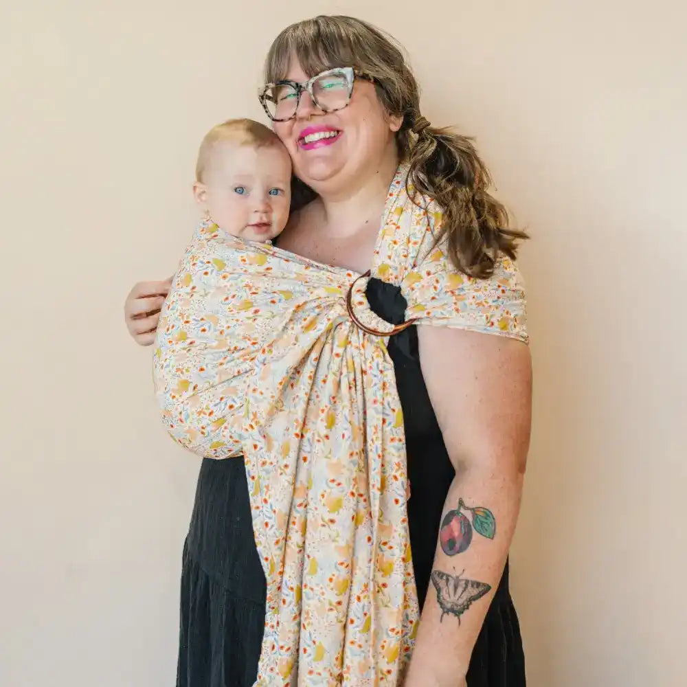 Ginger Ring Sling - baby carrier hope&plum