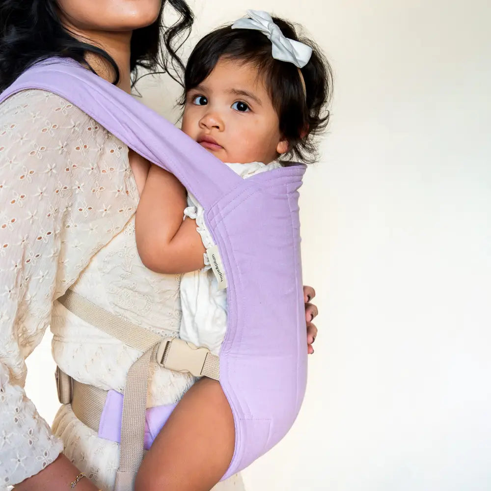 Lilac - Lark Baby Carrier - baby carrier hope&plum