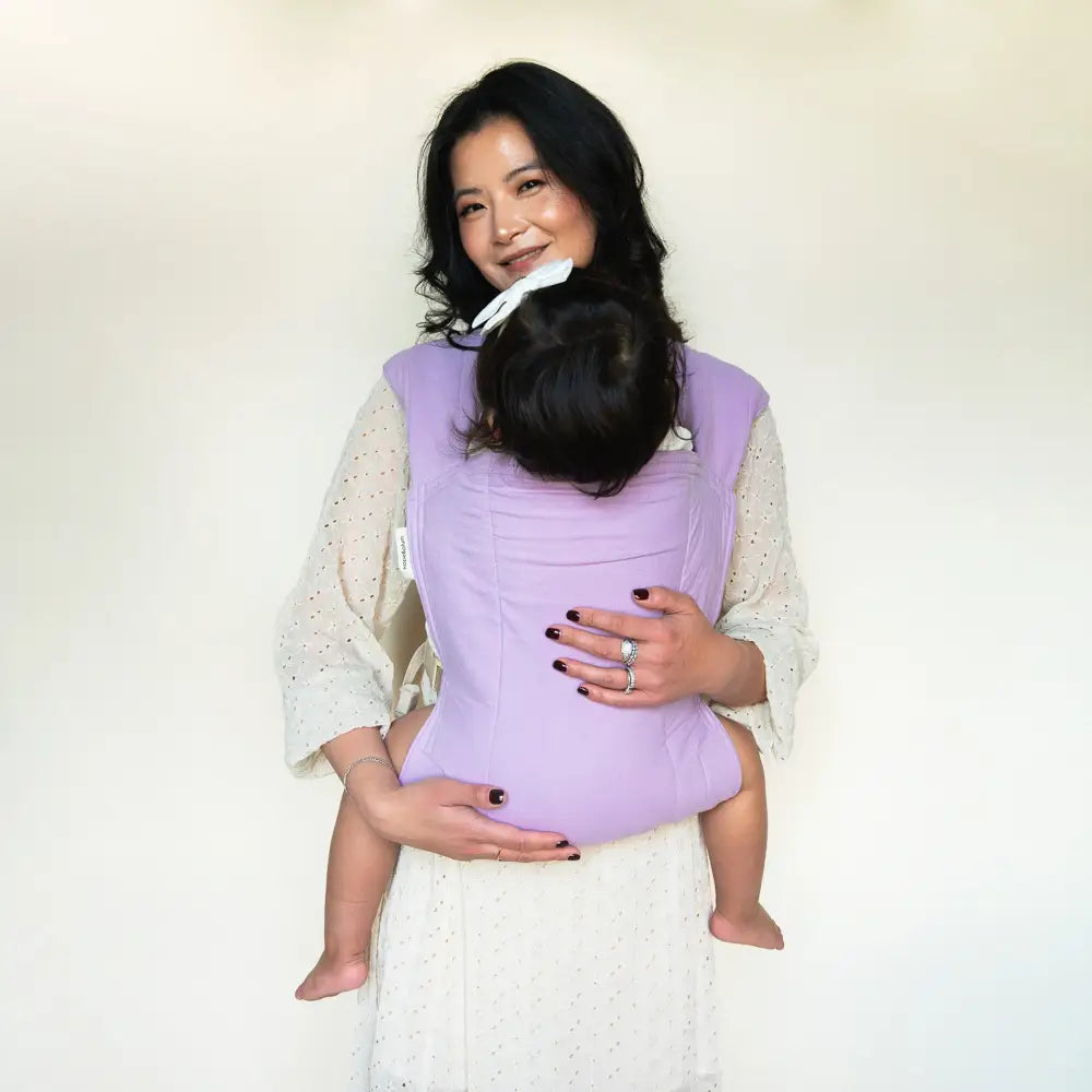 Lilac - Lark Baby Carrier - baby carrier hope&plum