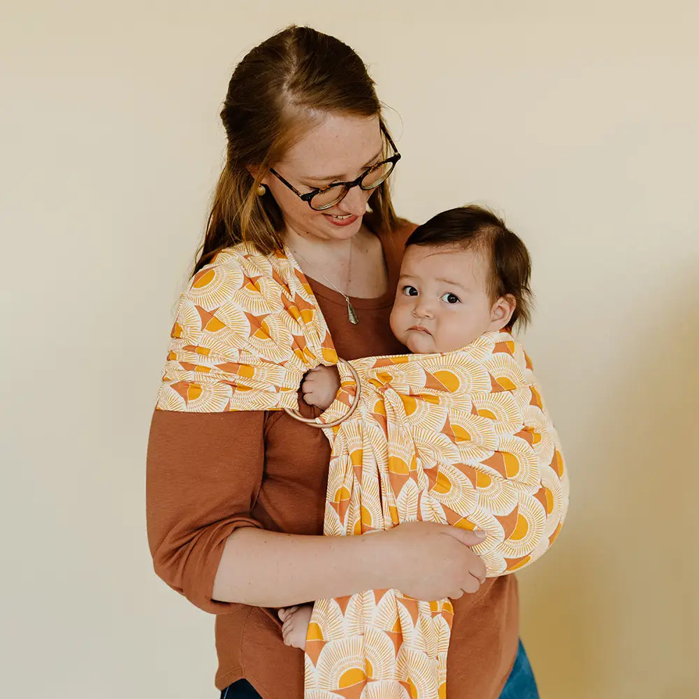 Sunbeam Ring Sling - baby carrier hope&plum