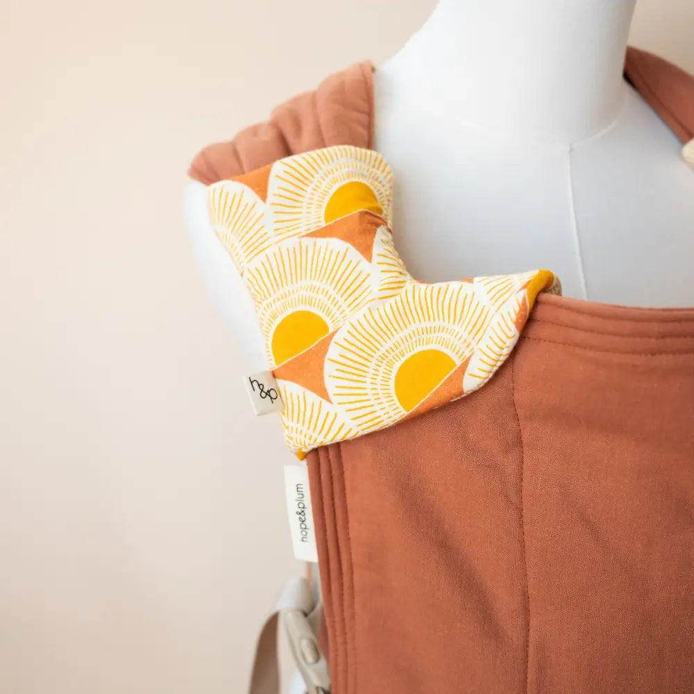 Drool Pads - Sunbeam baby carrier hope&plum