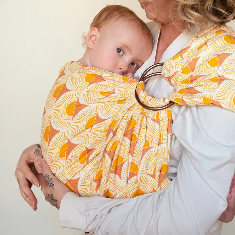 Sunbeam Ring Sling - baby carrier hope&plum