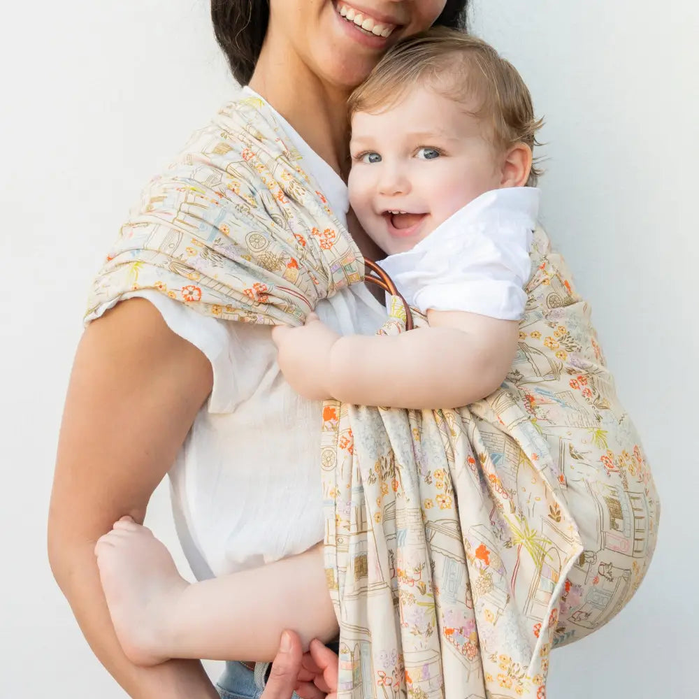 Ville Ring Sling - baby carrier hope&plum