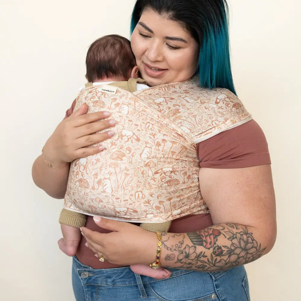 Woodland Baby Wrap - baby carrier hope&plum