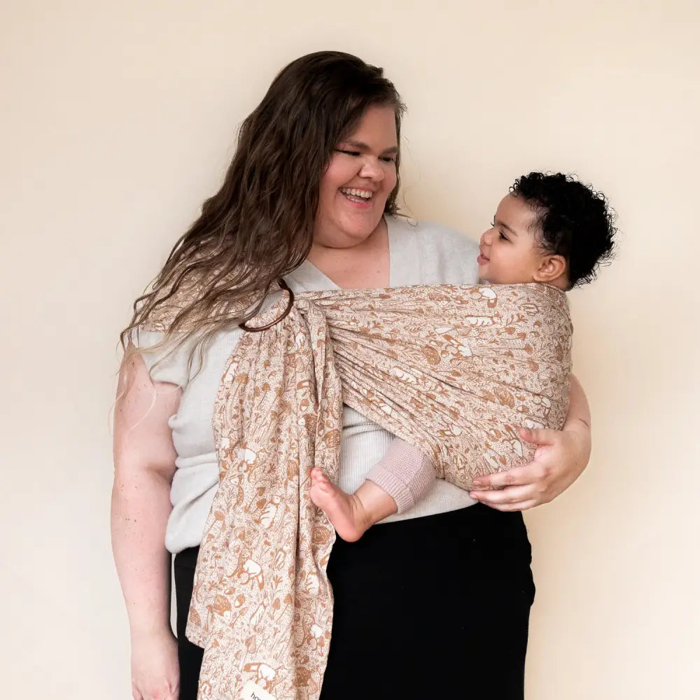 Woodland Ring Sling - baby carrier hope&plum