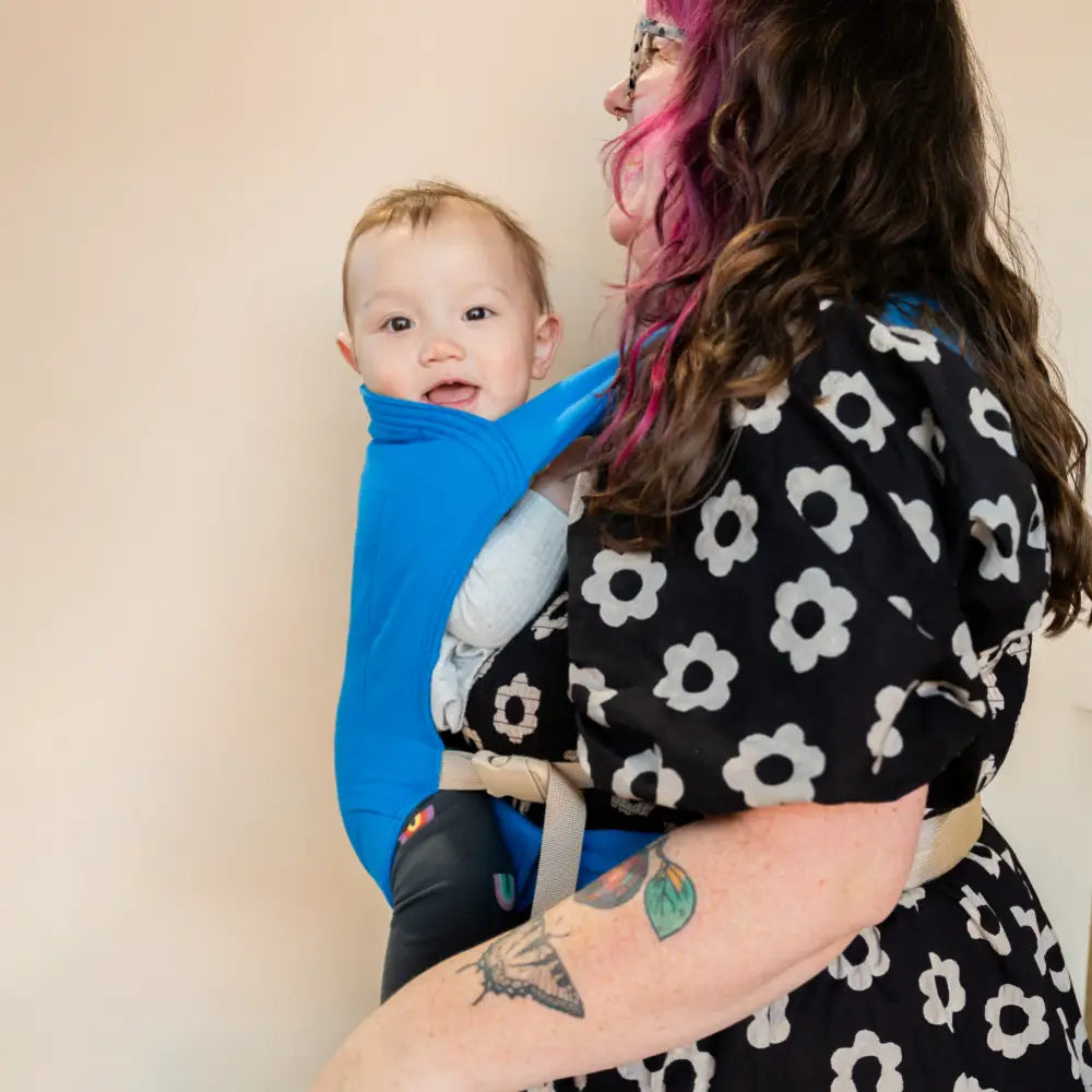 Cobalt - Lark Baby Carrier - baby carrier hope&plum