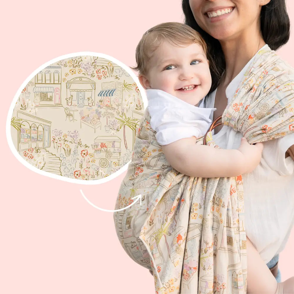 Ville Ring Sling - baby carrier hope&plum